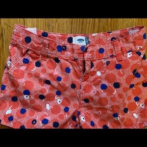 Old navy, cotton shots,  pockets,adjustable waist